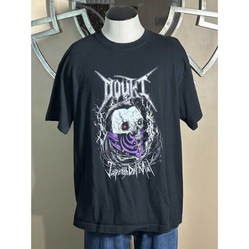 DOUKI Japones Del Mal New‎ Japan Pro Wrestling NJPW Black Large L